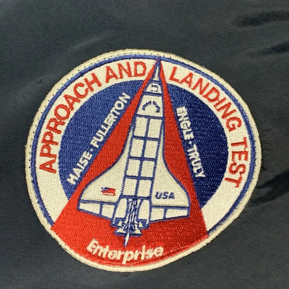NEW Alpha Industries REVERSIBLE II MA-1 TT NASA Jacket Stars - Size XXL/2XL